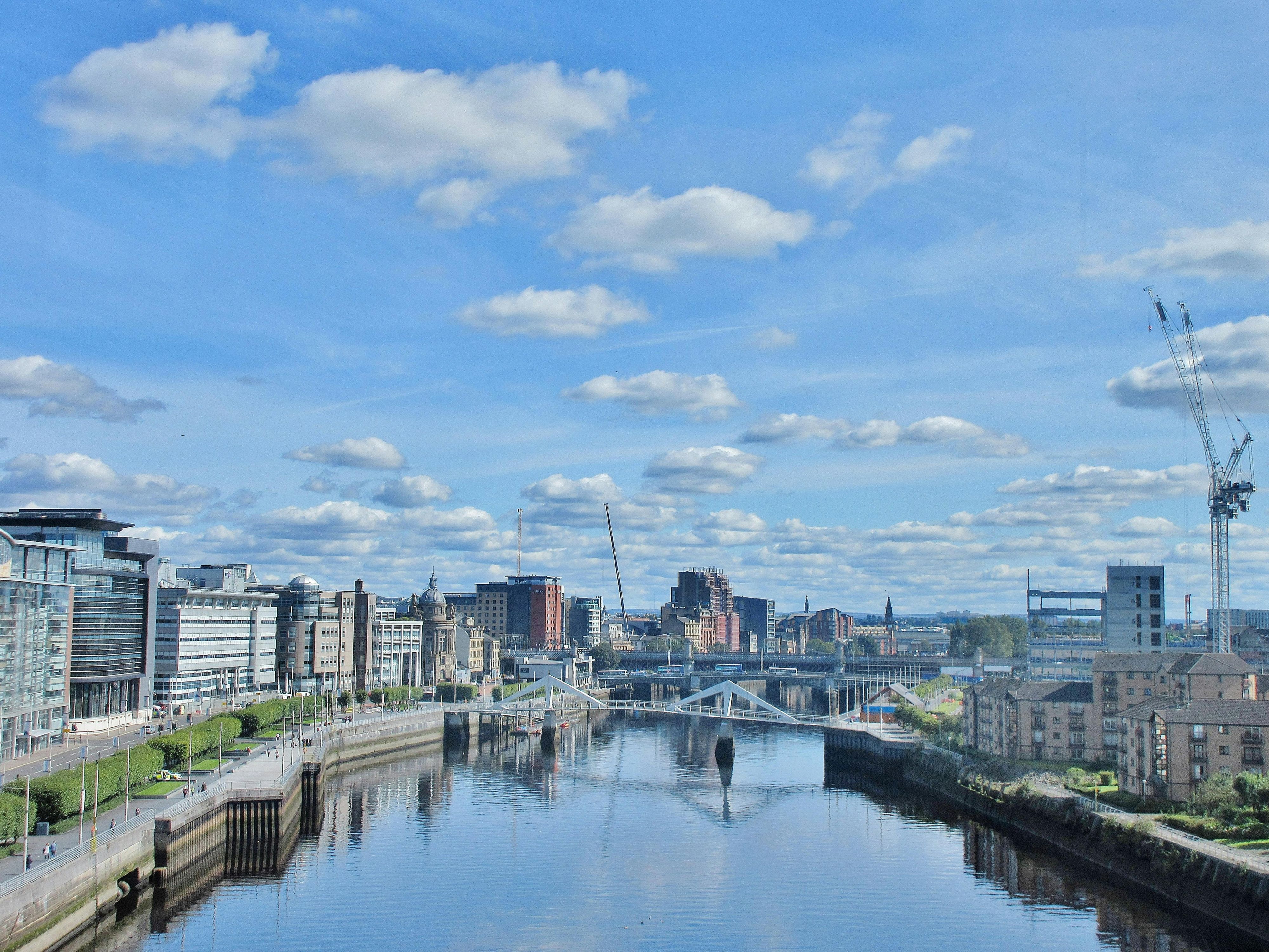 Clydeside river near the hotel