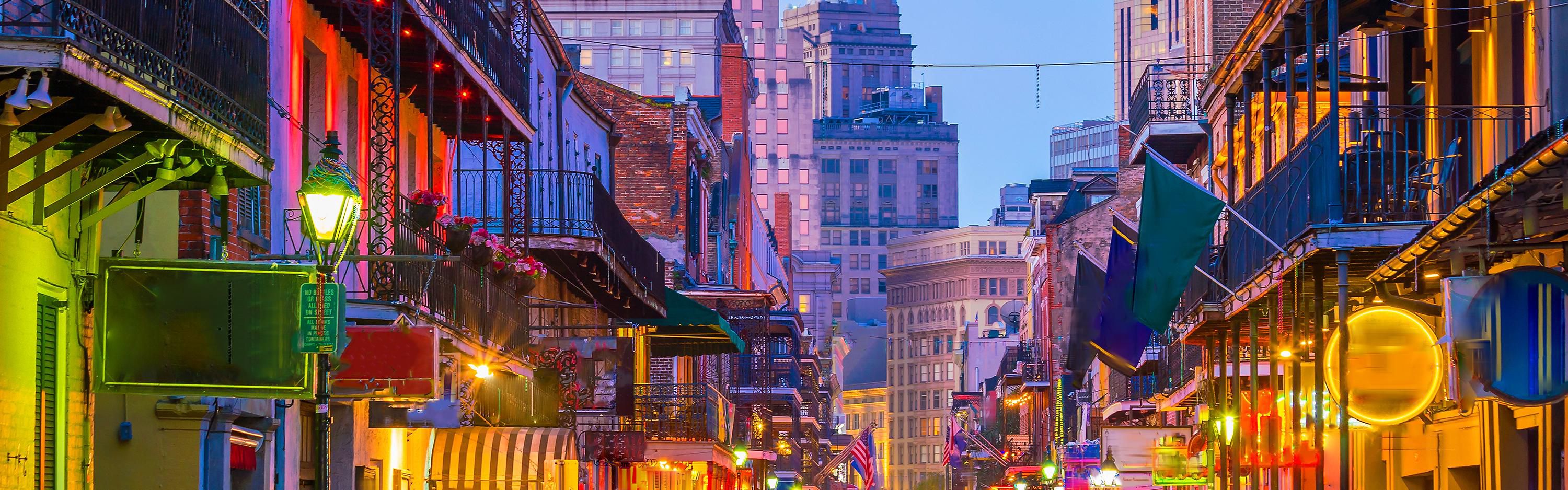 Visit New Orleans for endless entertainment, food, art and music.