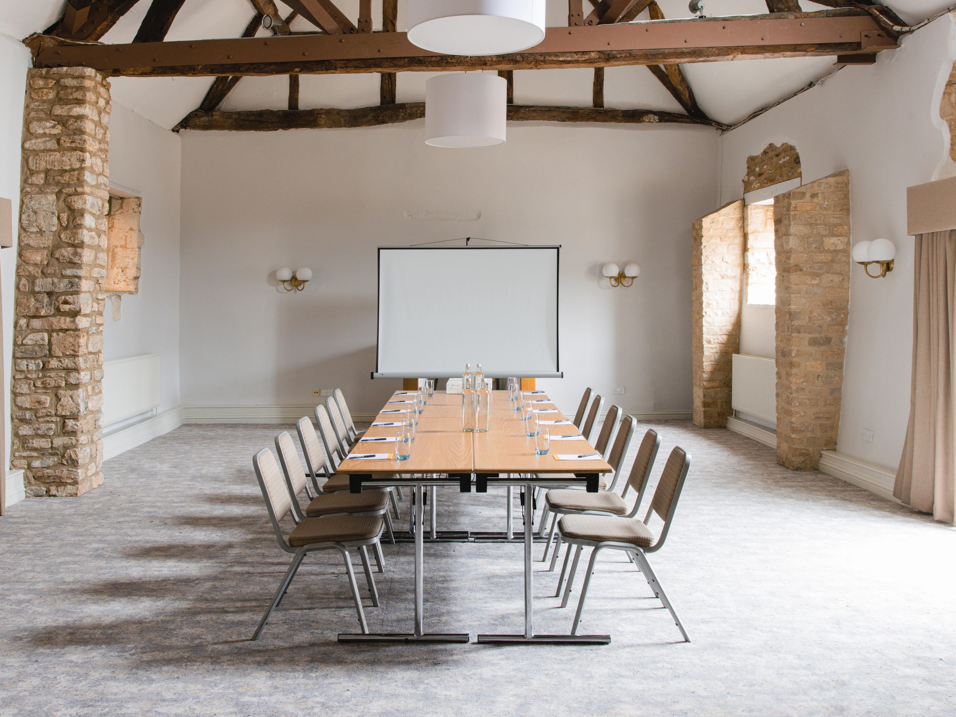 Conference room with natural lighting