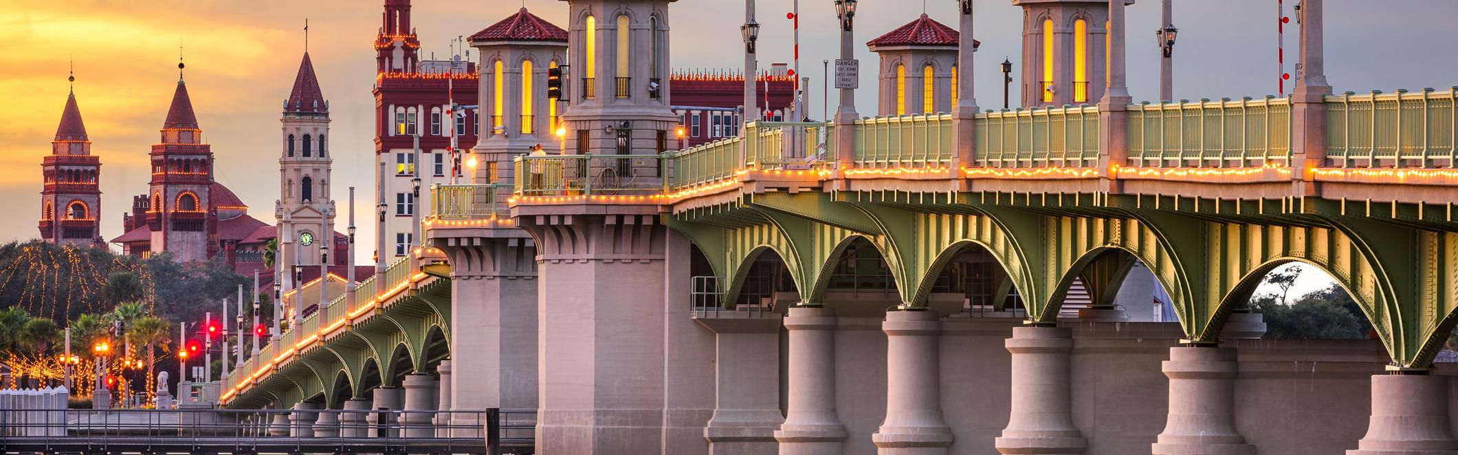 Our St Augustine hotel is close to the Bridge of Lions.